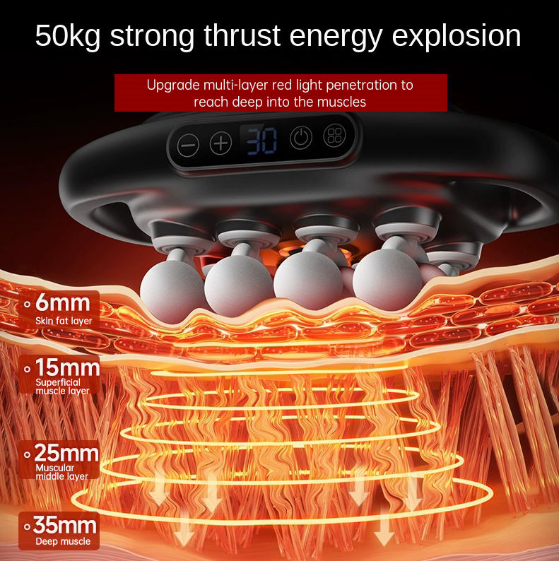SpinovaRelax+ Full-Body Massager for Deep Relief