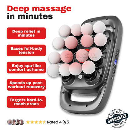 SpinovaRelax+ Full-Body Massager for Deep Relief