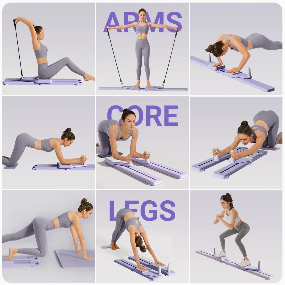 SpinovaReform™ Ski Portable Split Pilates Board - SpinovaOne